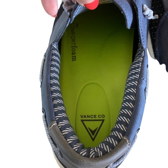 Vance Co. Carlton‎ Casual Blue Slip-on Sneakers Men’s Size 12 New - Picture 7 of 9